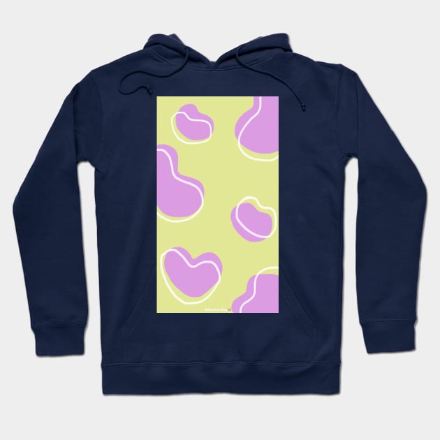 Neon Cow Hoodie by artforrart